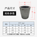 Custom processing   clay graphite crucible  High temperature resistance  clay crucibles  factory Outlet  fire clay crucible